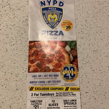 NYPD Pizza - a close up of a pizza coup - Pizza Near Me - Orlando, Florida NYPD Pizza - a close up of a pizza coup - Pizza Near Me - Orlando, Florida