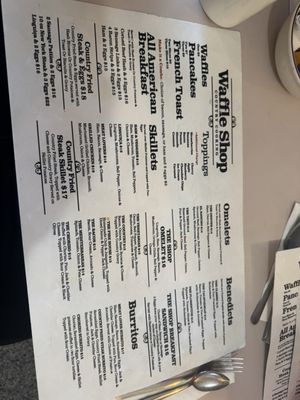Menu photo 2 Waffle Shop Oroville, CA Menu photo 2 Waffle Shop Oroville, CA