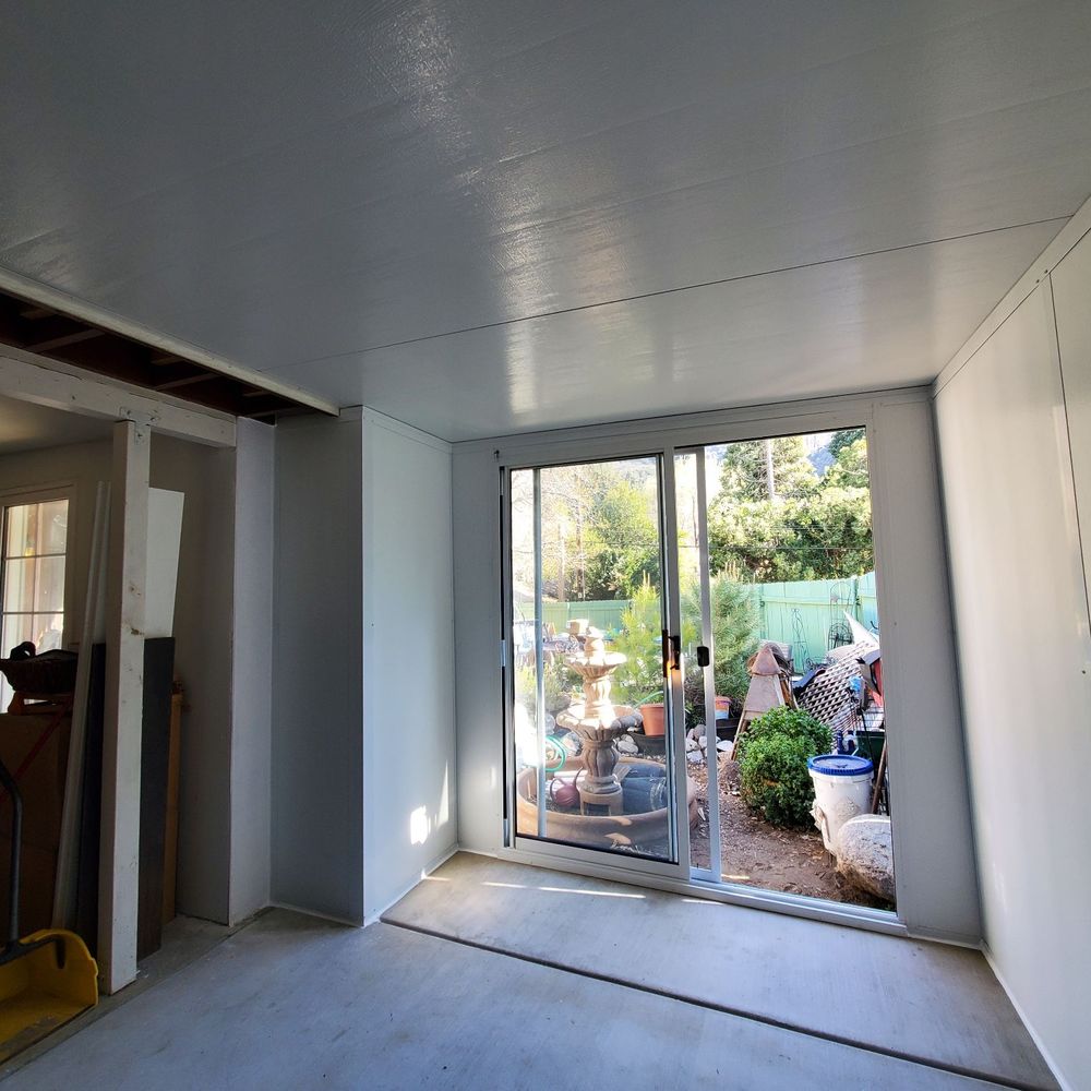 LJ Hausner Construction - They did a great job! I love the quality of the walls. and the door is awesome! We also have electrical outlets now. - Patio Coverings Near Me - Tustin, California LJ Hausner Construction - They did a great job! I love the quality of the walls. and the door is awesome! We also have electrical outlets now. - Patio Coverings Near Me - Tustin, California