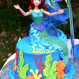 Recreated Mermaid Cake