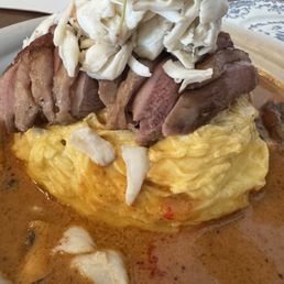 VeLa Surf and Turf Omelet with tomyum sauce VeLa Surf and Turf Omelet with tomyum sauce