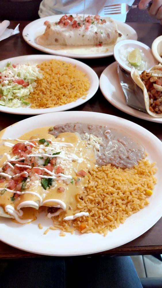 Food from Salsa's Mexican Restaurant