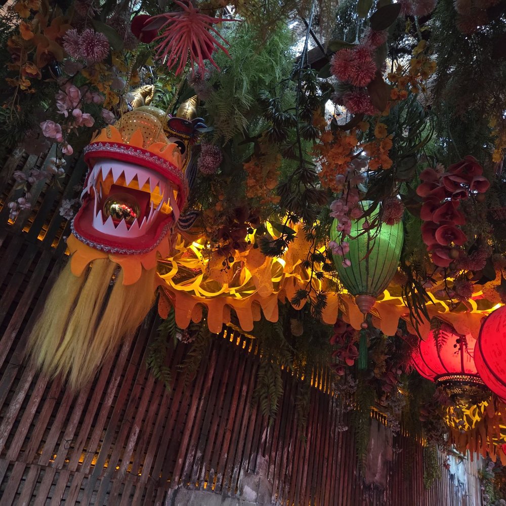 Fortunate Son - Chinese DRAGON was trying to hide amongst the lanterns and florals - Chinese Near Me - San Diego, California Fortunate Son - Chinese DRAGON was trying to hide amongst the lanterns and florals - Chinese Near Me - San Diego, California