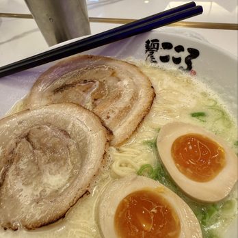 Kokoro Tokyo Mazesoba - Tamago ramen with chicken broth - Ramen Near Me - Burnaby, British Columbia Kokoro Tokyo Mazesoba - Tamago ramen with chicken broth - Ramen Near Me - Burnaby, British Columbia