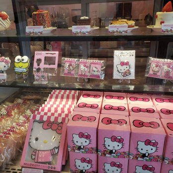 Hello Kitty Cafe - Display case of baked goods (mostly cute cookies) - Cafes Near Me - Irvine, California Hello Kitty Cafe - Display case of baked goods (mostly cute cookies) - Cafes Near Me - Irvine, California