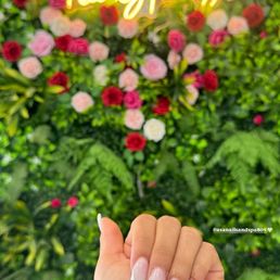 French tip manicure French tip manicure