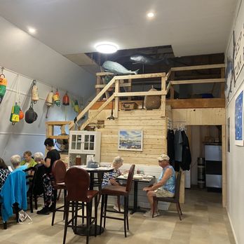 North Lake Boathouse Harbour Eatery - Inside of restaurant - Seafood Near Me - Souris, Prince Edward Island