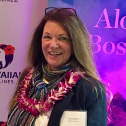 Off On Vacation Travel Agency - Celebrating Hawaiian Airlines Inaugural Nonstop Boston - Honolulu Hawaii flights - Apr 2019 - Boston MA