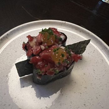 Uchi Denver - Wagyu tartare - Japanese Near Me - Denver, Colorado