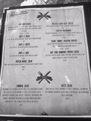 Menu photo 8 Packer Saloon and Cannibal Grill Lake City, CO