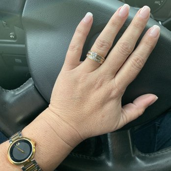 2NE1 Nails - Dip powder overlay and clear polish - Reflexology Near Me - Williamsville, New York
