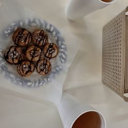 Chai Tea & Chocolate-Nut Mini Donuts