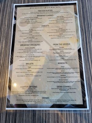 Menu photo 4 Siena Cafe Irving, TX