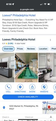 Loews Philadelphia Hotel by null
