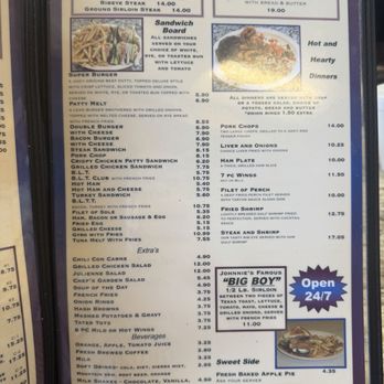 Johnnie's Grill - Menu - Steakhouses Near Me - Melrose Park, Illinois