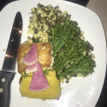 The State - Sea bass , broccolini, lentil - Whiskey Bars Near Me - Rancho Cucamonga, California The State - Sea bass , broccolini, lentil - Whiskey Bars Near Me - Rancho Cucamonga, California