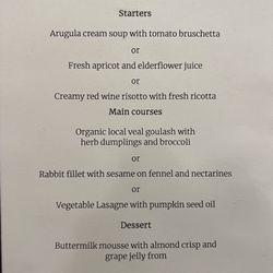 Hotel Tirol - Daily menu, 40 euros