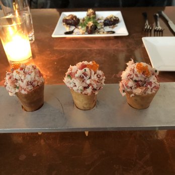 MK Kitchen - Lobster rolls and cheese stuffed dates - New American Near Me - Gorham, Maine