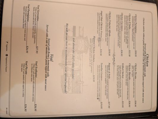 Menu photo 2 Roma D' Italia Tustin, CA Menu photo 2 Roma D' Italia Tustin, CA