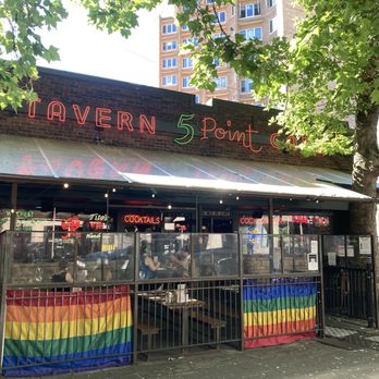 The 5 Point Café - Front of cafe - Dive Bars Near Me - Seattle, Washington The 5 Point Café - Front of cafe - Dive Bars Near Me - Seattle, Washington
