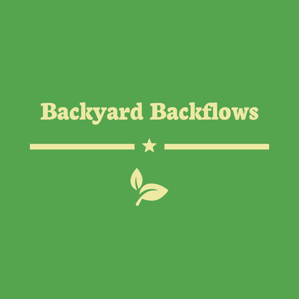 Slide of Backyard Backflows