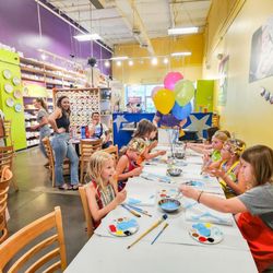 As You Wish Pottery - Birthday painting party
