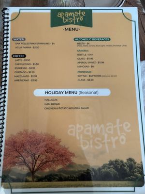 Menu photo 2 Apamate Bistro Pinecrest, FL