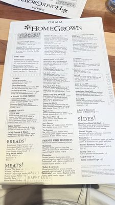 Menu photo 6 HomeGrown Omaha - Blackstone Omaha, NE Menu photo 6 HomeGrown Omaha - Blackstone Omaha, NE
