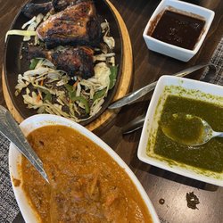 Bawarchi Indian Grill and Bar - Tandoori chicken and butter chicken