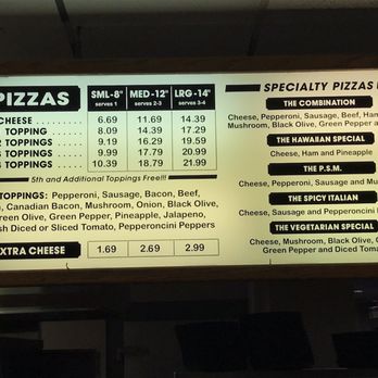 Organ Stop Pizza - Menu CASH ONLY. - Pizza Near Me - Mesa, Arizona