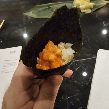 Sendo - Tokyo Set- Temaki/hand roll. Ocean Trout - Sushi Bars Near Me - Manhattan, New York Sendo - Tokyo Set- Temaki/hand roll. Ocean Trout - Sushi Bars Near Me - Manhattan, New York