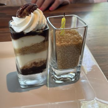 Seasons 52 - Turtle Cheesecake Mini - New American Near Me - Sunrise, Florida Seasons 52 - Turtle Cheesecake Mini - New American Near Me - Sunrise, Florida