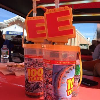 The Big E - 2016 Big E Souvenir Cups $8 initially, $3 to refill. - Stadiums & Arenas Near Me - West Springfield, Massachusetts The Big E - 2016 Big E Souvenir Cups $8 initially, $3 to refill. - Stadiums & Arenas Near Me - West Springfield, Massachusetts