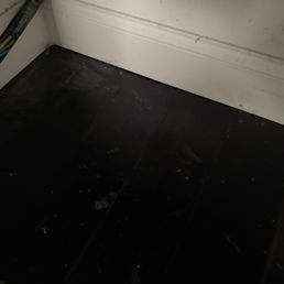 Water damage that is where the actual leak is Water damage that is where the actual leak is