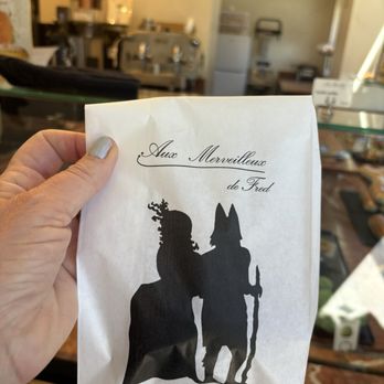 Aux Merveilleux De Fred - The paper bag - Desserts Near Me - New York, New York Aux Merveilleux De Fred - The paper bag - Desserts Near Me - New York, New York