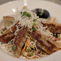BJ's Restaurant & Brewhouse - Pan seared chicken pot stickers