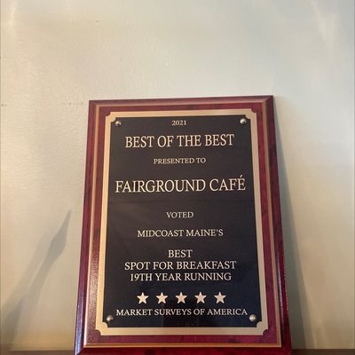 Menu photo 2 Fairground Cafe Topsham, ME Menu photo 2 Fairground Cafe Topsham, ME