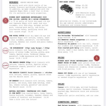 Ter Marsch & Co - English menu - Lounges Near Me - Rotterdam, ZH Ter Marsch & Co - English menu - Lounges Near Me - Rotterdam, ZH