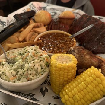 Famous Dave's Bar-B-Que - FEAST FOR 2 with COUNTRY ROASTED CHICKEN - Barbeque Near Me - Portland, Oregon
