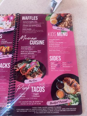 Menu photo 3 Fusion Delicias Cafe Santa Fe, NM