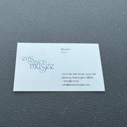 En Salon Musee - Business card