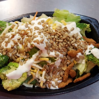 Chuck E. Cheese - The salad I made - Arcades Near Me - Durham, North Carolina