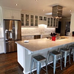 Prestige Granite - Carrara White Marble Countertop.
