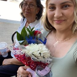 Bright Now Dental & Orthodontics - Fontana - Grandma Mina coming to grandkids performance feeling better and no more pain! Thanks to Dr Gary!