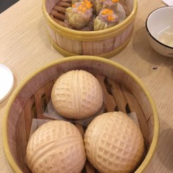 Golden Island - Siu mai and walnut white chocolate buns
