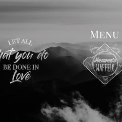 Heavens Waffles - Menu 1