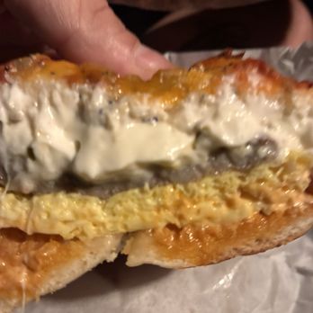 Bagel Boyz - Heavy peppers and cream cheese inside - Bagels Near Me - Santa Clarita, California Bagel Boyz - Heavy peppers and cream cheese inside - Bagels Near Me - Santa Clarita, California