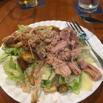 Local Cue - Smoked chicken Caesar salad. Really good! - Barbeque Near Me - Greenville, South Carolina Local Cue - Smoked chicken Caesar salad. Really good! - Barbeque Near Me - Greenville, South Carolina