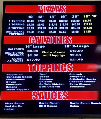 Menu photo 1 Johnny's Pizza Meridian, ID Menu photo 1 Johnny's Pizza Meridian, ID