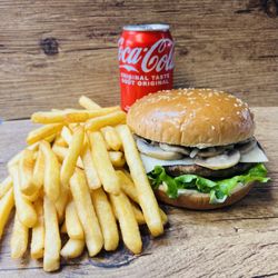 Hamburgers 4 All - Mushroom swiss